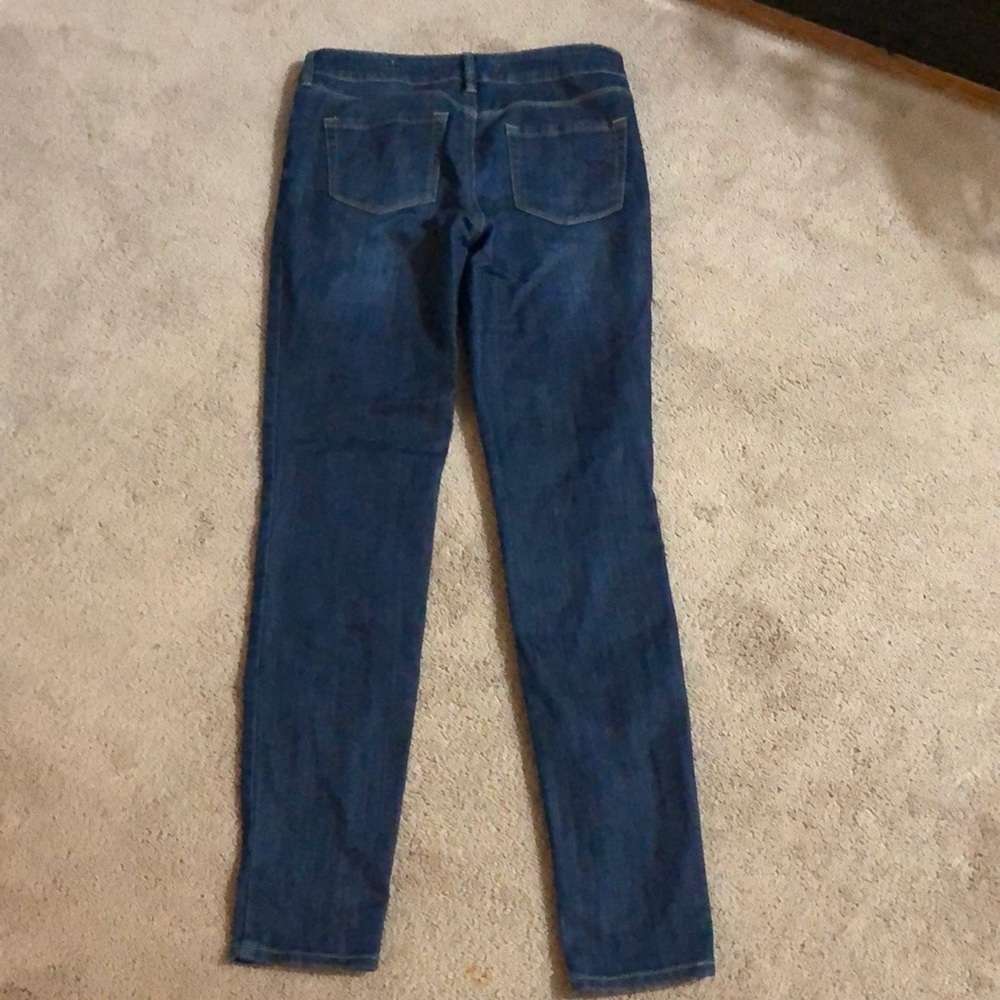 Bullhead Denim Co Mid Rise Skinniest 26 Dark Wash